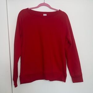 Time and Tru Red sweatshirt